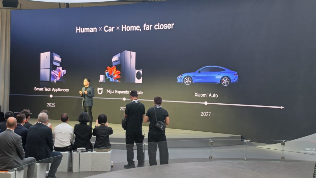 Xiaomi na sejmu IFA v Berlinu uradno lansiral Mijia v Evropi in napovedal prihod avta v letu 2027 2