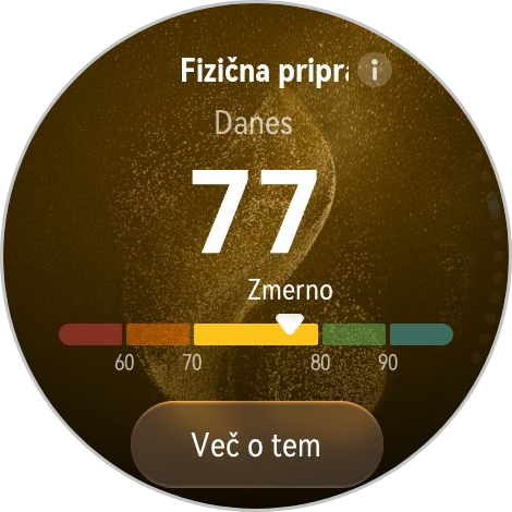 Fizična pripravljenost združi spanje, dejavnost in regeneracijo v jutranjo oceno 3