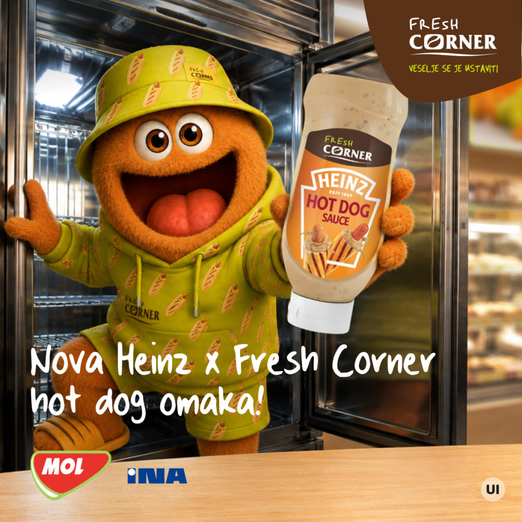 Hot dog je zdaj bogatejši za novo Heinz omako MOL Buddy