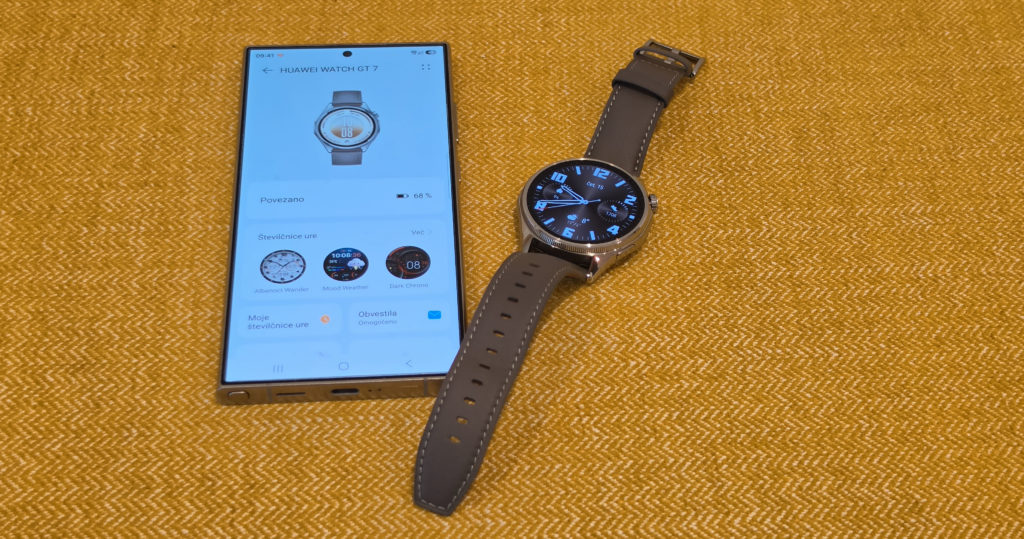 Huawei WATCH GT 7 46 mm na preizkusu spremljanje počutja, rekreacija in uporabne aplikacije