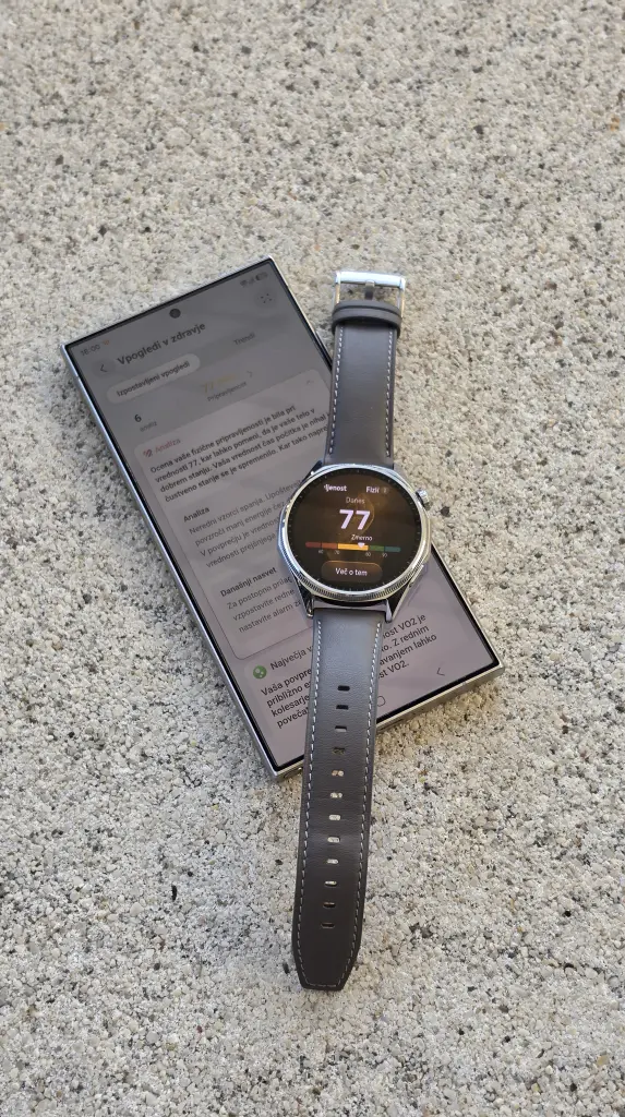 Prva povezava prek aplikacije Zdravje Huawei 1