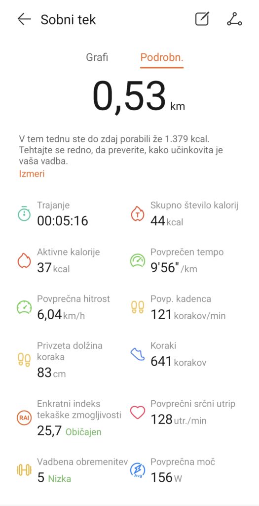 Tek v zaprtih prostorih poveže uro z redno rekreacijo 1