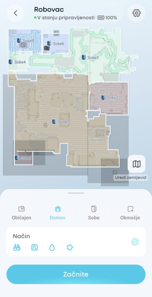 Test Anker eufy Omni C28 Anker eufy aplikacija sesanje