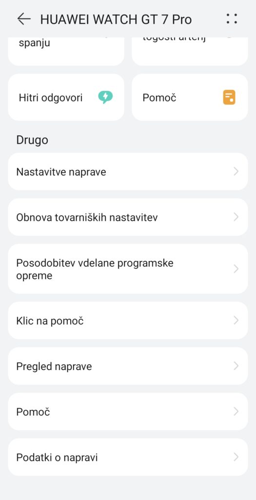 Test Huawei Watch GT 7 Pro ura Huawei Health 4